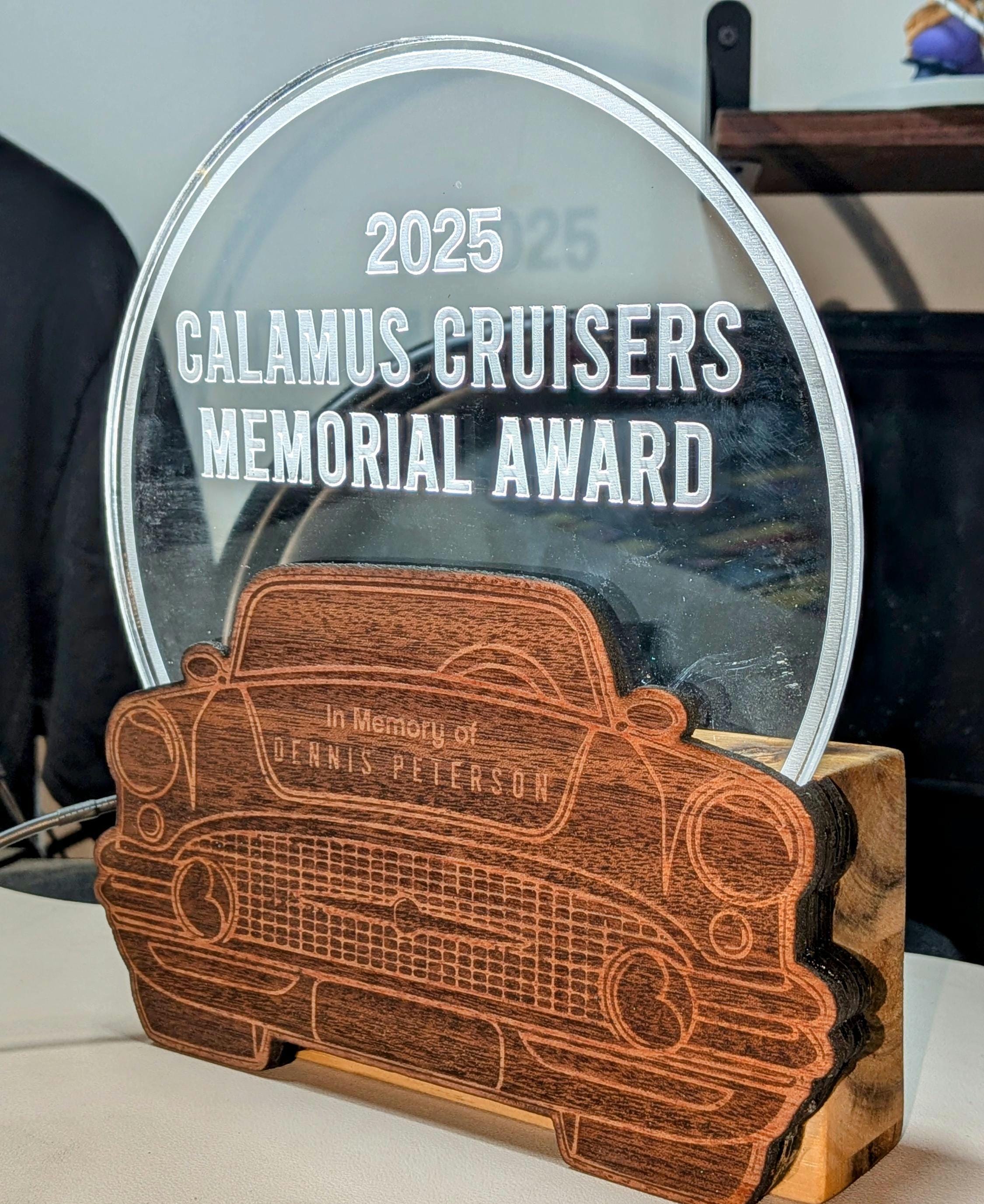 Unique LED Plaque on Wood Base | Customized Acrylic Panel with Handcrafted and Engraved Base