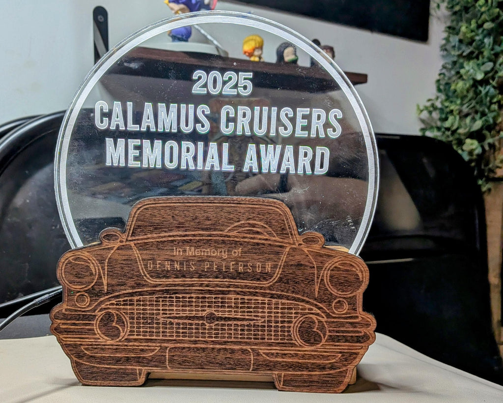 Unique Plaque on Wood Base | Customized Acrylic Panel with Handcrafted and Engraved Backing