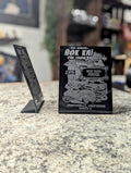 Custom Acrylic Trophy with Angled Base | 6" H x4" W Bent Acrylic Trophy | Angled Base Personalized Trophy