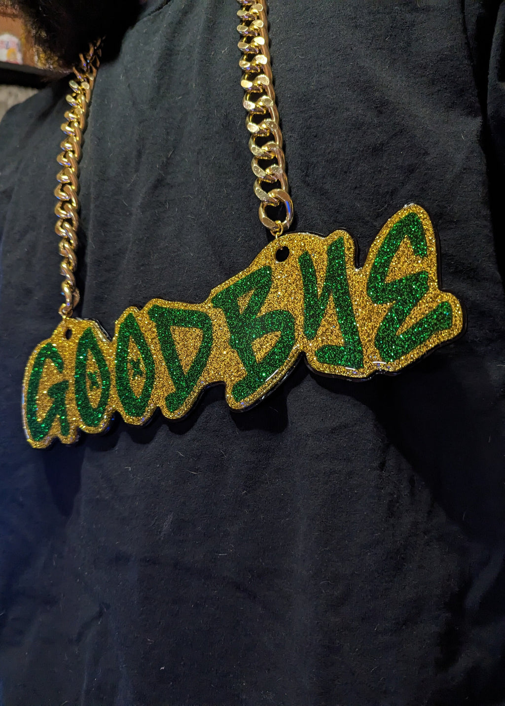 XL Custom Turnover Chain | Extra Large Custom Big Pendant Sports Chain | Custom Pendant | Personalized Chain Pendant