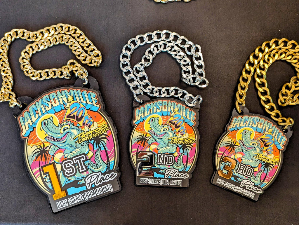 Custom Print Trophy Chains | Multi-Category Event Trophies