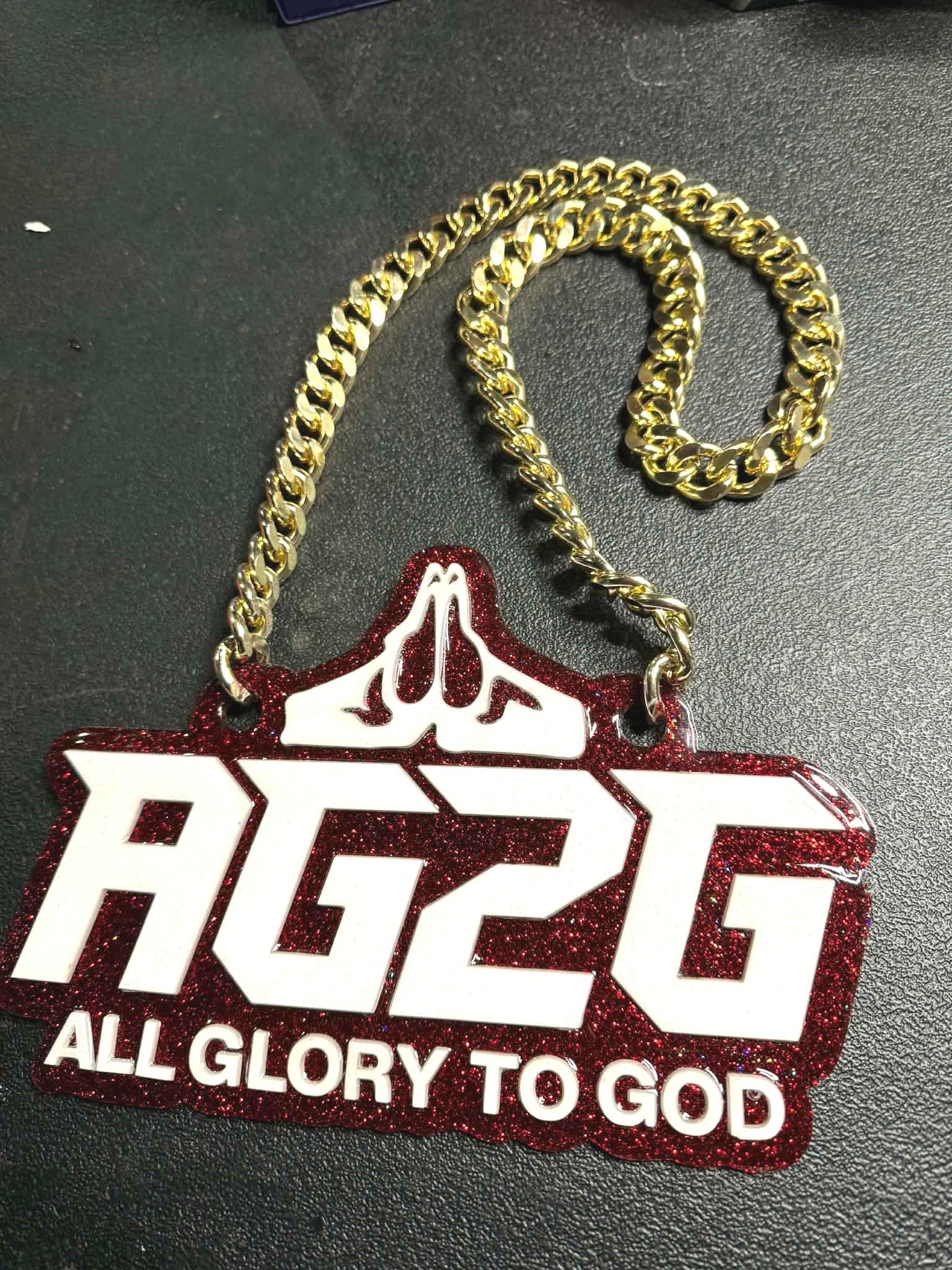 Custom Sports Team Turnover Chain | Custom Big Pendant Sports Chain