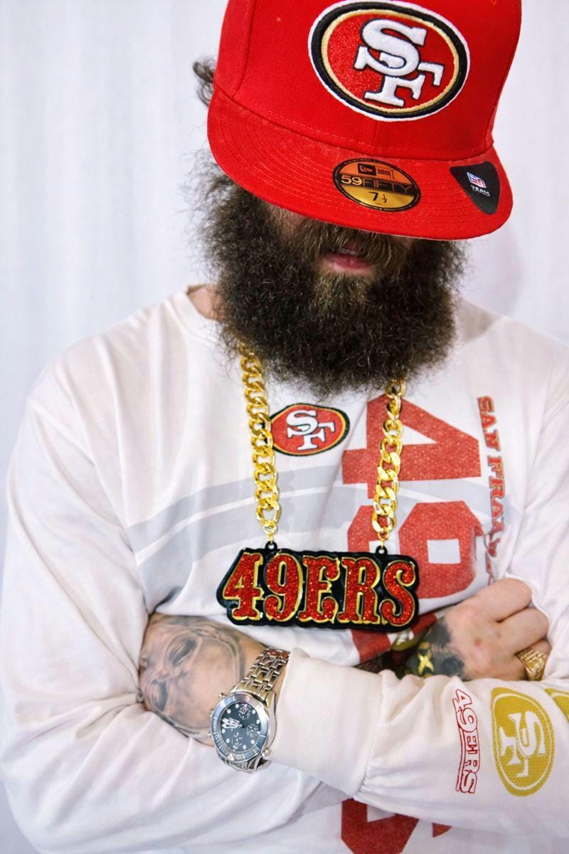 Custom Sports Team Turnover Chain | Custom Big Pendant Sports Chain